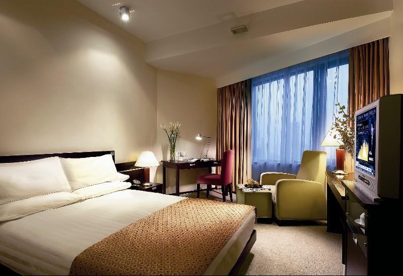 City Hotel Sanghaj Szoba fotó
