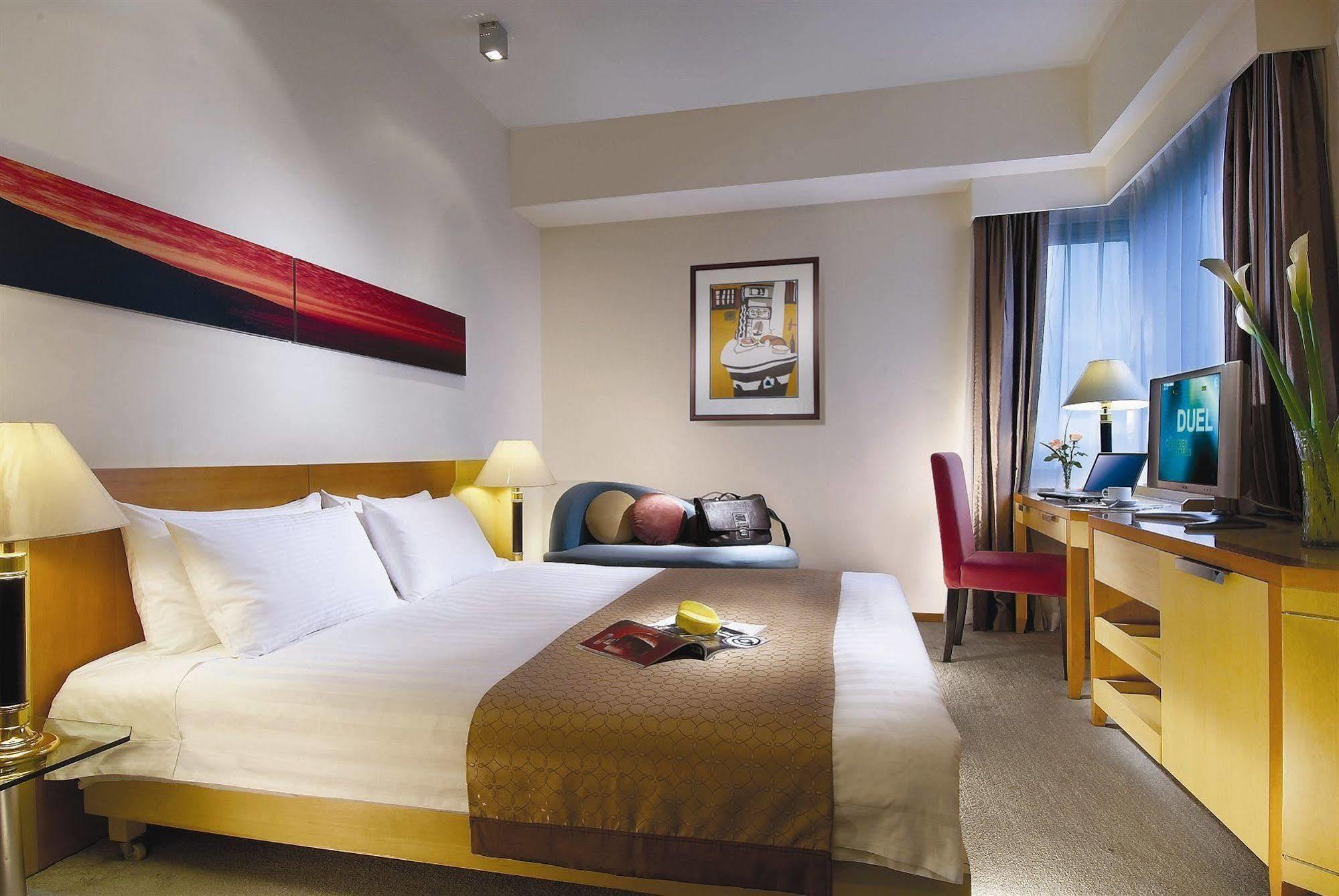 City Hotel Sanghaj Szoba fotó